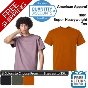 🔥 American Apparel Men Blend Super Heavyweight Tee T Shirt Up To 3XL 9001 - Picture 1 of 26