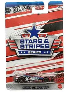 Hot Wheels 2024 Stars And Stripes 5/5 2020 Chevrolet Corvette Walmart Exclusive - Picture 1 of 1