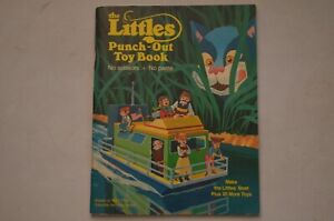 Livre jouet vintage The Littles Punch-Out (Copyright 1984, Scholastic)