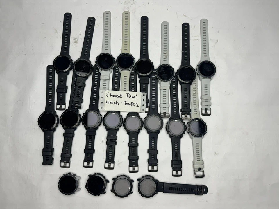 20 x Wahoo ELEMNT RIVAL SMART SPORTS WATCH WITH GPS - Faulty Bulk 1 - image 1 of 2