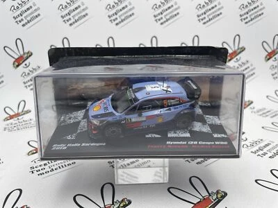 DIE CAST " HYUNDAI I20 COUPE WRC RALLY SARDEGNA 2018 NEUVILLE " 1/43 - Immagine 1 di 2