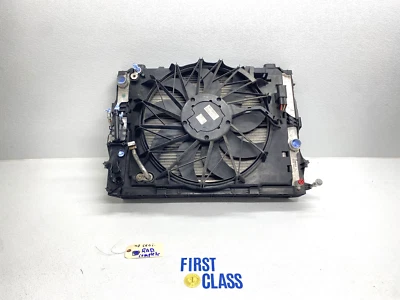 06-10 BMW 650I E64 AC RADIADOR VENTILADOR EMBRAGUE CONDENSADOR ENFRIADOR MONTAJE COMPLETO OEM Foto 1 de 4