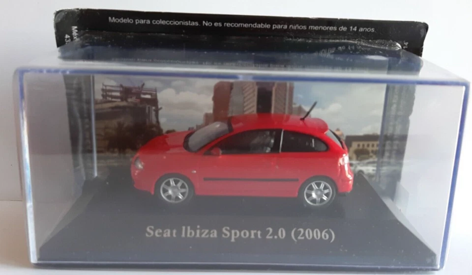 DIE CAST SEAT IBIZA SPORT 2.0 (2006) GRANDES AUTOS MEMORABLESEN MÉXICO -1/43 [1] - Immagine 1 di 1