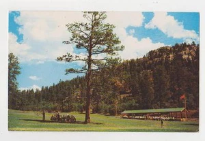 Cimarron,NM,Philmont Boy Scout Camp,Cimarrancito Base Camp,Colfax County,c.1950s - Foto 1 di 1