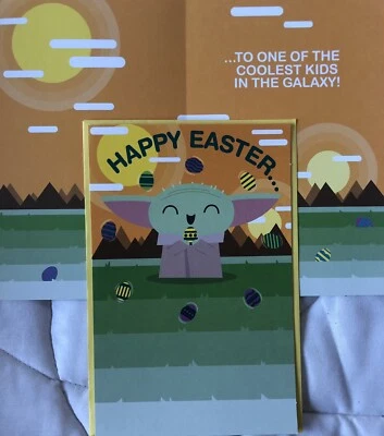 STAR WARS~Mandalorian~Baby Yoda~FELIZ PASCUA~Uno de los niños más geniales de la galaxia Foto 1 de 3