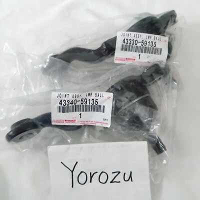 Juego de rótula inferior delantera derecha e izquierda Toyota Lexus 2001-2005 IS300 nuevo PN Foto 1 de 3