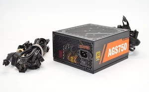 ARESGAME AGS 750W 80 Plus Gold Modular PC Power Supply - Afbeelding 1 van 8