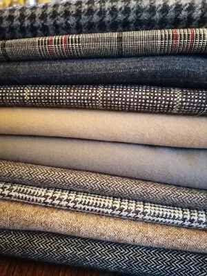 Ausverkauf italienischer Wollstoff Jacken Hosen Röcke Mantelstoff Wolle - Bild 1 von 2
