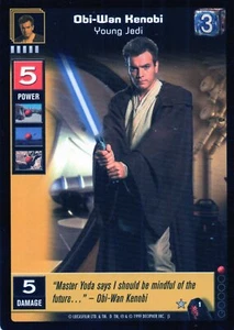 Tarjetas coleccionables individuales de Young Jedi azul/rojo Menace of Darth Maul - Imagen 1 de 137