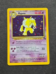 Pokemon HYPNO 8/62 - 1999 FOSSIL SET HOLO RARE - MP/HP - Picture 1 of 2