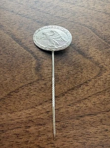 Insignia prendedor de asociación salvavidas Grundsche DLRG alemana de la Segunda Guerra Mundial - variedad plateada - Imagen 1 de 2