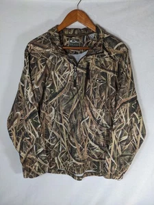 Drake Waterfowl 1/4 Zip Pullover Men's Medium Mossy Oak Blades Camo - Picture 1 of 10