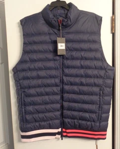 G/FORE G4 Logo Golf Active Quilted Puffer Vest Navy EXTRA LARGE NWT $250 - Picture 1 of 2
