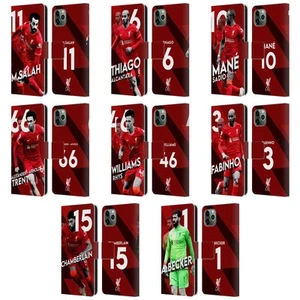 LIVERPOOL FC LFC 2021/22 PREMIÈRE ÉQUIPE ÉTUI COQUE EN CUIR PU POUR APPLE iPHONE - Photo 1 sur 14