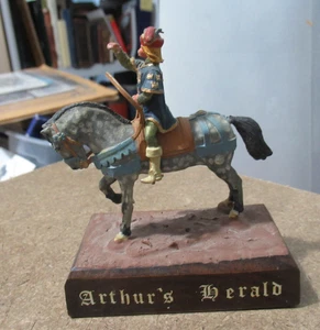 Arthur’s Herald Knight Figurine by A.S. Faile Jr. 1983 Historics Associates - Picture 1 of 6