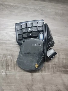 Belkin N52TE Tournament Edition Wired Gaming Hybrid Keyboard Gamepad Controller - Picture 1 of 8
