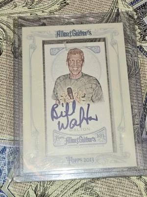 2013 Topps Allen and Ginter Auto BILL WALTON #AGA-BW - Image 1 of 2