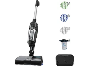 Aspiradora escoba - Rowenta X-Combo GZ3039WO, Sin cable, Aspira y friega a la ve - Imagen 1 de 12