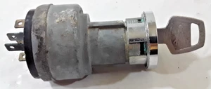 Late 50s' Mopar Forward Look Ignition Switch w Original Key & Bezel 12PL - Picture 1 of 3