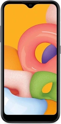 Total Wireless Samsung Galaxy A01 4G LTE Prepaid Smartphone - Black - 16GB -... - Image 1 of 4