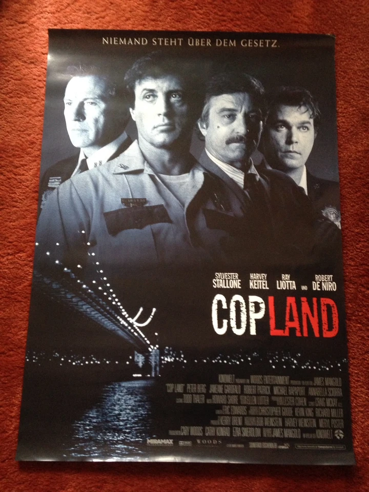 Copland Kinoplakat Poster A1, Sylvester Stallone, Robert DeNiro, Harvey Keitel - Bild 1 von 1