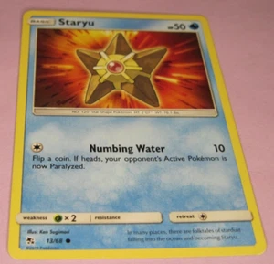 Staryu 13/68 (Pokemon Card, Hidden Fates, 2019, Water, Common) - Picture 1 of 2