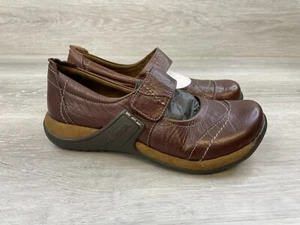 Romika Milla Women's Mary Jane 6.5 Brown Leather Casual Comfort Arch Shoes - Picture 1 of 10
