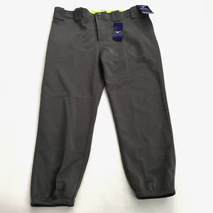 Mizuno MVP Pro Womens Softball Pants Sz XXL Charcoal Gray NEW - Bild 1 von 5