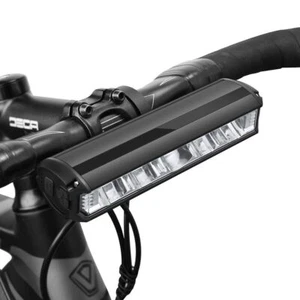 Super Bright LED Bike Light USB Rechargeable Bicycle Front Headlight Flashlight - Picture 1 of 17