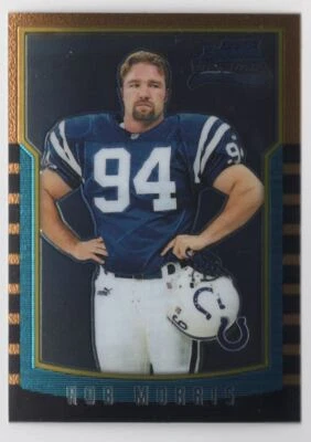 2000 BOWMAN CHROME ROOKIE Rob Morris Rookie Indianapolis Colts #214 - Image 1 of 2