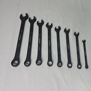 set of 8 Husky wrenches set standard 7/8, 3/4, 5/8, 9/16, 1/2, 7/16, 1/4, 11/16 - Picture 1 of 9