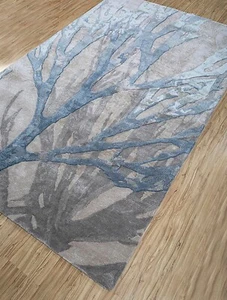 Carpet Handmade rug Hand Tufted Wool & Viscose Multi Color Carpet Area Rug - Imagen 1 de 4