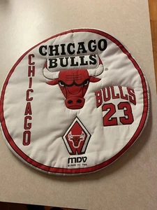 1988 Chicago Bulls Michael Jordan NBA Cloth Display Seat Cushion Sign Last Dance - Picture 1 of 5