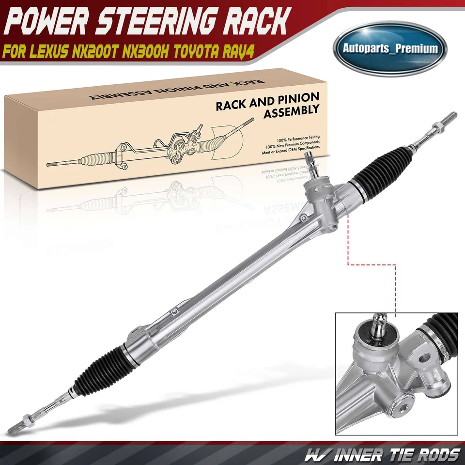 Conjunto de cremallera y piñón de dirección asistida para Toyota RAV4 13-18 Lexus NX300h NX200t Foto 1 de 4