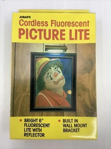 Vintage Jobar’s 6” Cordless Fluorescent Picture Music Stand Light w/ Reflector - Picture 1 of 4