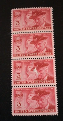4 - 1949 US Stamps Scott #985 - 3 Cent GAR - MNH/OG/VF-XF - Image 1 of 2
