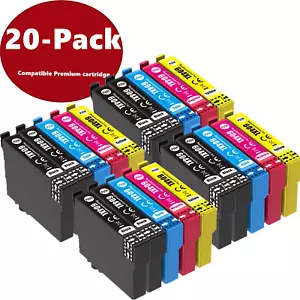 604XL INK CARTRIDGES FOR EPSON XP-3200 XP-2200 XP-4200 XP2205 XP3205 XP4205 Lot - Picture 1 of 13