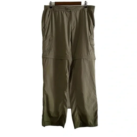 Columbia Titanium Packable Convertible Hiking Pants Light Olive Green Large - Image 1 of 4