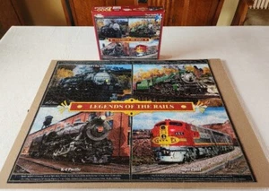 Auslaufmodell White Mountain Puzzle 2010 Legends Of The Rails komplette Züge - Bild 1 von 11