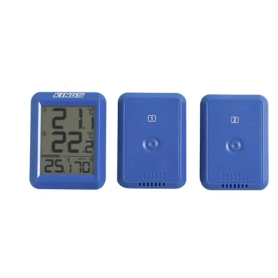 Kings Dual Zone Wireless Fridge Freezer Thermometer LCD Screen 30m Range 4WD - image 1 of 4