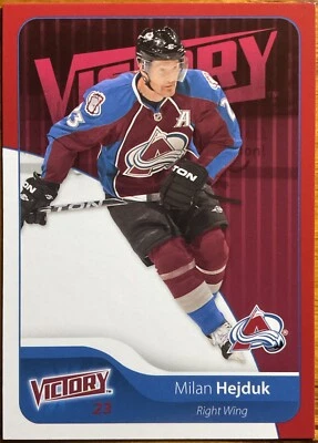 2011-12 Upper Deck Victory Red Milan Hejduk #50 Colorado Avalanche - Image 1 of 2