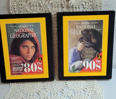 National Geographic: The  80s And The 90's 3 CD ROM Set For 98/95/3.i &Macintosh - Image 1 of 4