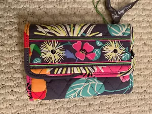 Neu mit Etikett - Vera Bradley Euro Geldbörse Jazzy Blooms - Bild 1 von 5