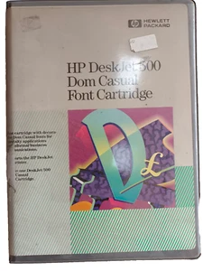 HP Deskjet 500 Dom Casual Font Cartridge - Bild 1 von 1