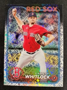 Garrett Whitlock All-Star Game Logo Variation HOLO Foil 2024 Topps ASG SP Red So - Picture 1 of 2