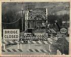 1978 Press Photo Lock 9 bridge over Mohawk River closed in New York - tua64201
