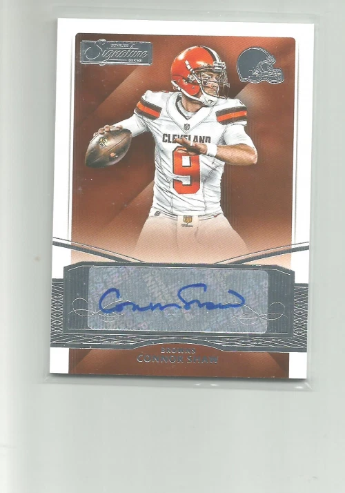 2015 DONRUSS SIGNATURE SERIES #41 CONNOR SHAW    Auto - Image 1 of 2