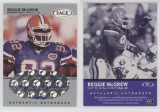 1999 SAGE Auto Silver Reggie McGrew #A35 Rookie Auto RC