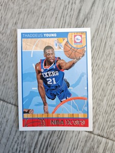 Thaddeus Young 2013-14 Hoops Gold Parallel Card #16