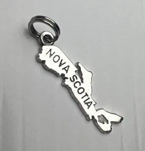 RJL 925 Plata de Ley Retro Dije Colgante Nueva Escocia Canadá Viaje - Imagen 1 de 8